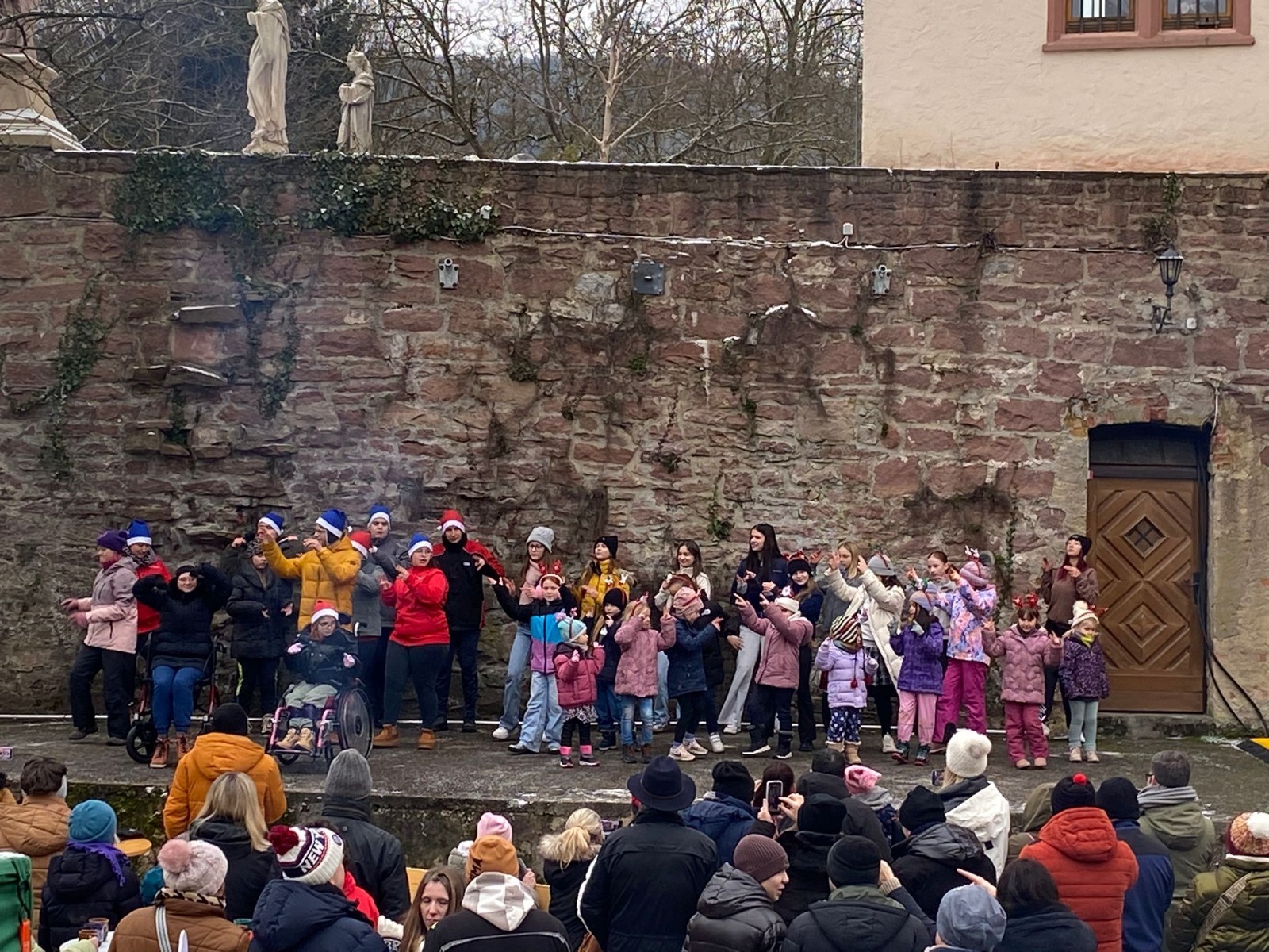 Auftritt beim Dreikönigsmarkt