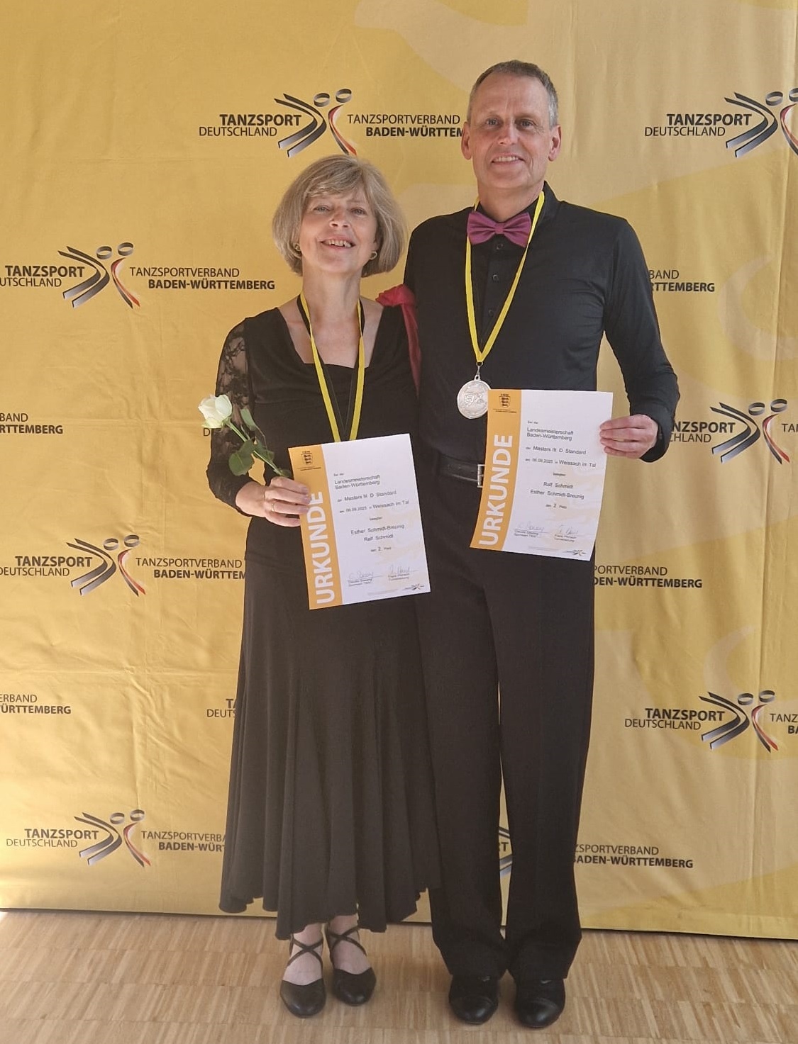 Ralf Schmidt und Esther Schmidt-Breunig sind Vize-Landesmeister!
